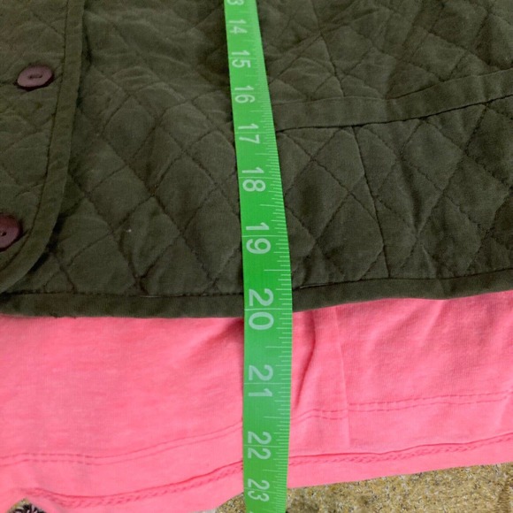 Pendleton Vest Womens Sz 8 Quilted Green‎ Paisley Button Up Sleeveless - Picture 5 of 7